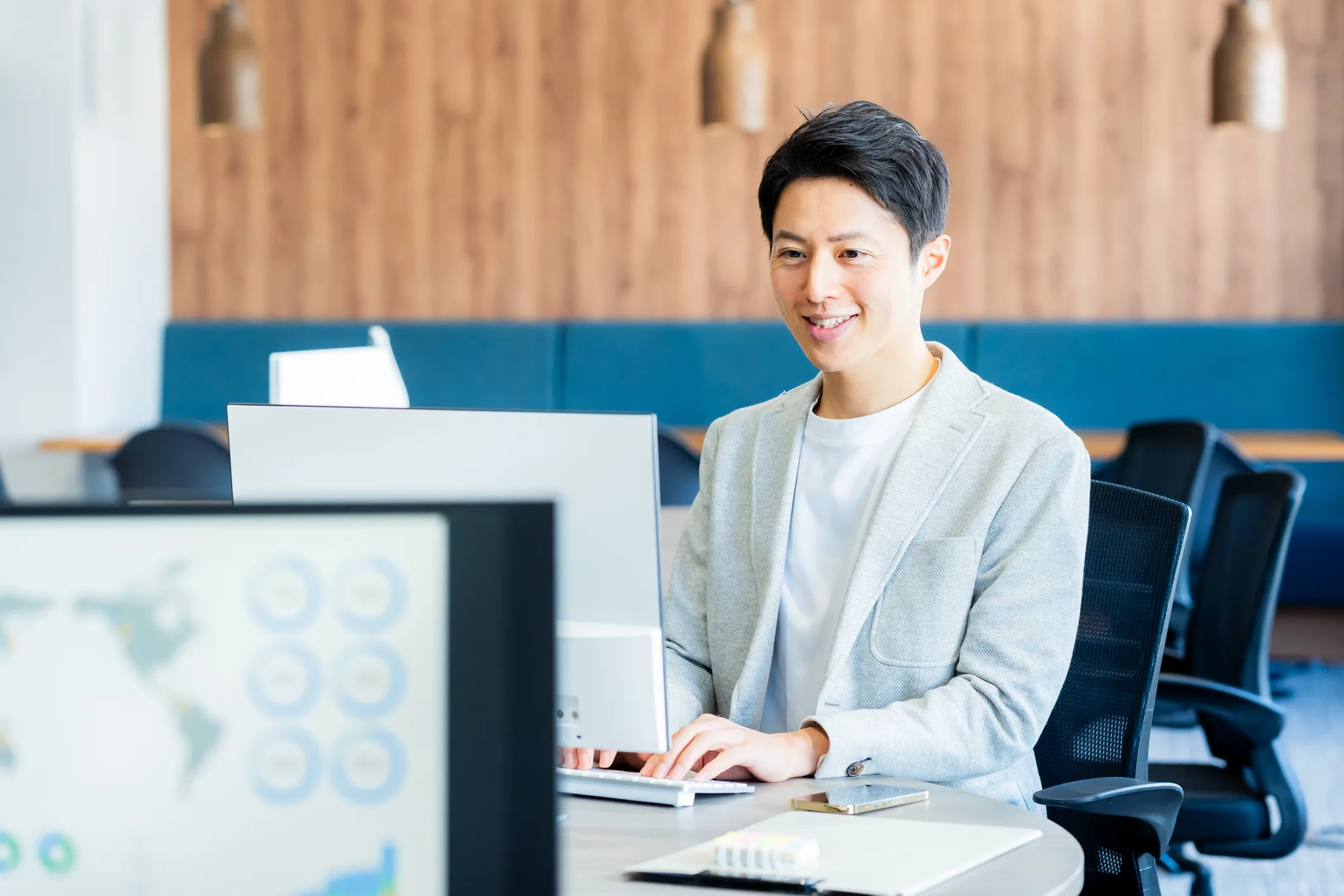 会話しながら働くチーム